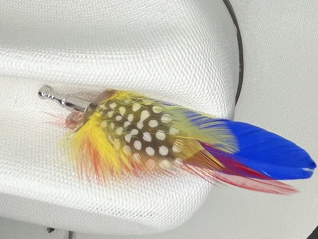 Cowboy Hat Feather pin